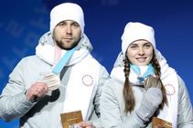Winter Olympics 2018 Krushelnitckii Stripped Bronze Medal