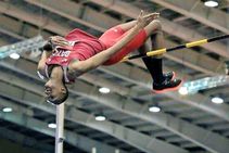 Barshim Starts With Bang Wins Asian Indoor Gold