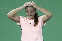 Kasatkina Saves Three Match Points Stun Muguruza