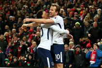 Kane Reaches 100 Premier League Goals With Dramatic Anfield Penalty