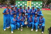 India Women Beat South Africa Women 54 Runs Clinch T20 Series 3 