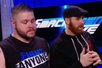 Kevin Owens Faces Sami Zayn Decide Fastlane S Wwe Championship