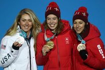 Winter Olympics 2018 Slalom Marcel Hirscher Record Breaker Wu Dajing