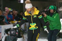 Winter Olympics 2018 Jamaica Femal Bobsleigh Team Compete Coach Chaos