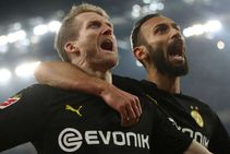 Cologne 2 Borussia Dortmund 3 Andre Schurrle Strikes Late On As Debutant Michy Batshuayi Impresses