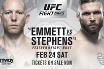 Ufc On Fox 28 Emmett Vs Stephens Fight Card Schedule