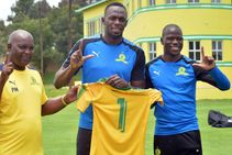 Usain Bold Mamelodi Sundowns Hint Deal Athletics Star