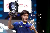 All England Championship Shi Yuqi Stuns Lin Dan Lift Title