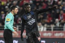 Mario Balotelli Yellow Card Racist Nice Dijon Rescinded