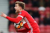 Middlesbrough 3 Leeds United 0 Bamford Hat Trick Takes Boro Into Play Off Places