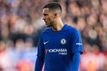 Eden Hazard Trophies Andres Iniesta Antonio Conte Chelsea