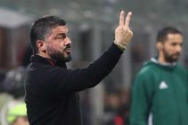 Gennaro Gattuso Ac Milan Arsenal Defeat