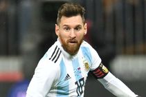 Lionel Messi Julen Lopetegui Spain Argentina Friendly