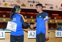 Shooting Manu Bhaker Wins Second Gold At Issf World Cup Om Prakash Mitharval