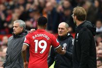 Jose Mourinho Gary Neville Marcus Rashford Manchester United