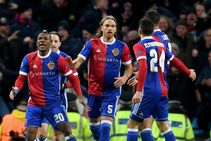 Manchester City 1 Basel 2 5 2 Agg Guardiolas Rotated Side Through Despite Defeat