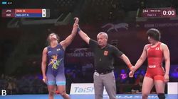 Navjot Kaur Creates History Wins Gold In Asian Wrestling