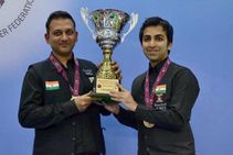 Advani Chandra Help India Pip Pakistan Lift The Inaugural Snooker Team World Cup