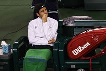 Federer Delbonis Halted Due To Rain At Indian Wells