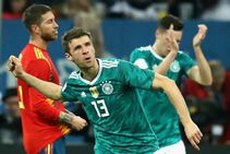 Germany 1 Spain 1 Thomas Muller Wonderstrike Rodrigo Opener