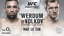 Ufc Fight Night 127 Werdum Vs Volkov Fight Card Schedule