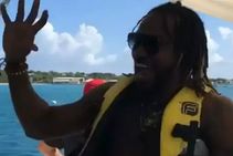 Ipl 2018 Chris Gayle Shows His Bhangra Moves Before Joining Kings Xi Punjab