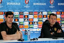 Thibaut Courtois Father Sue Marc Wilmots Belgium