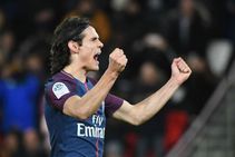 Paris Saint Germain Monaco Edinson Cavani Angel Di Maria Kylian Mbappe Win Coupe De La Lige