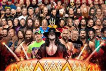 Wwe Shane Mcmahon Rey Mysterio Great Khali Greatest Royal Rumble