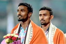 Cwg 2018 Muhammad Anas Finishes 4th 400m Hima Das Final