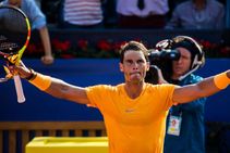 Rafael Nadal Three Set Points Won 42 Consecutive Sets Clay Barcelona Open Martin Klizan