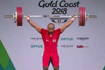 Cwg 2018 Venkat Rahul Sathish Sivalingam Clinch Gold In Weightlifting For India