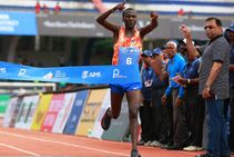 Kenya S Alex Korio Defend His Tcs World 10k Title