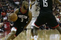 Nba Playoffs 2018 Scores Western Rockets Warriors Advance Jazz Pelicans