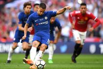 Fa Cup Chelsea 1 Manchester United 0 Hazard Penalty Gifts Blues Title