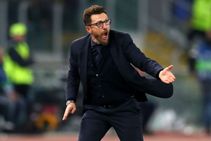 Di Francesco Angry Roma Champions League Loss Liverpool