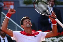 Madrid Open Djokovic Impresses As Monfils Sets Up Nadal Test