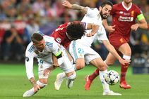 Jurgen Klopp Sergio Ramos Mohamed Salah Challenge Wrestling
