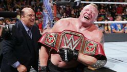 Brock Lesnar Set Break Cm Punks Record As Wwe Champion