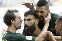 Fifa Wc 2018 Highlights Denmark Australia Split Points In Entertaining Draw