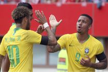 Touchdown Brazil Arrive Russia Ahead World Cup