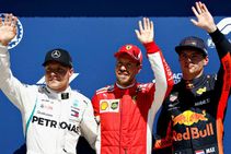 Sebastian Vettel Lewis Hamilton Canadian Grand Prix Qualifying