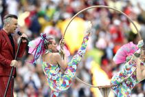Putin And Robbie Williams Open World Cup 
