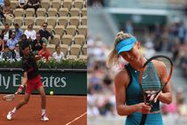 French Open Svitolina Stunned Zverev Edges Dzumhur Djokovic Battles Through