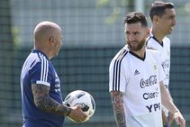 Fifa World Cup 2018 Maradona Doubts Argentina Players Pick Sampalois Team