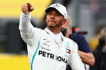 F1 French Grand Prix Qualifying Hamilton Mercedes