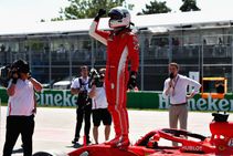 Sebastian Vettel Ends Ferrari S 17 Year Wait Canada Pole