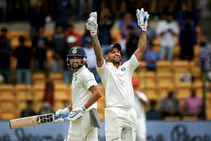 Shikhar Dhawan Becomes First Indian Slam Ton Opening Session On Day 1 Test Match