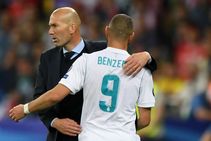 Karim Benzema Real Madrid Zinedine Zidane