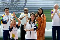Asian Games Torch Relay Begins Amidst Chaos